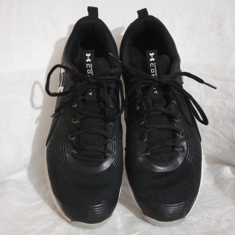 Under Armour Charged Commit Men's Black Sneakers,… - image 3